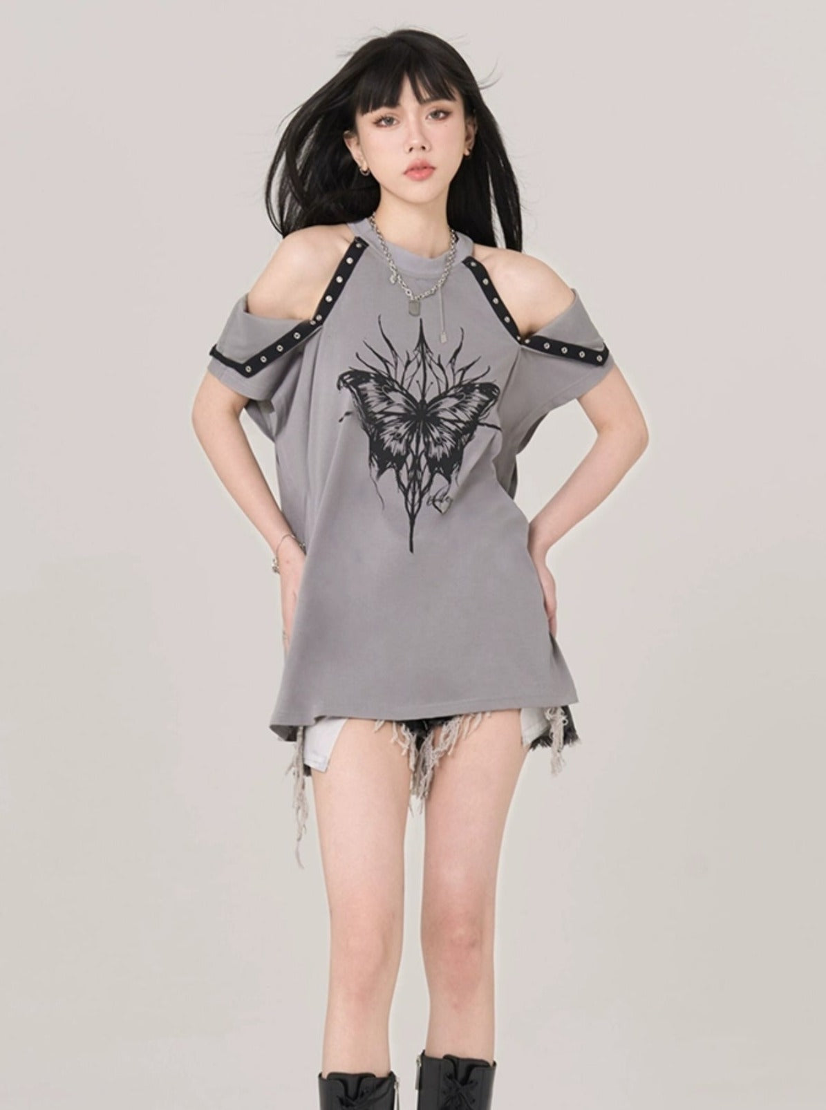 Original Butterfly Short-Sleeved T-Shirt - chiclara