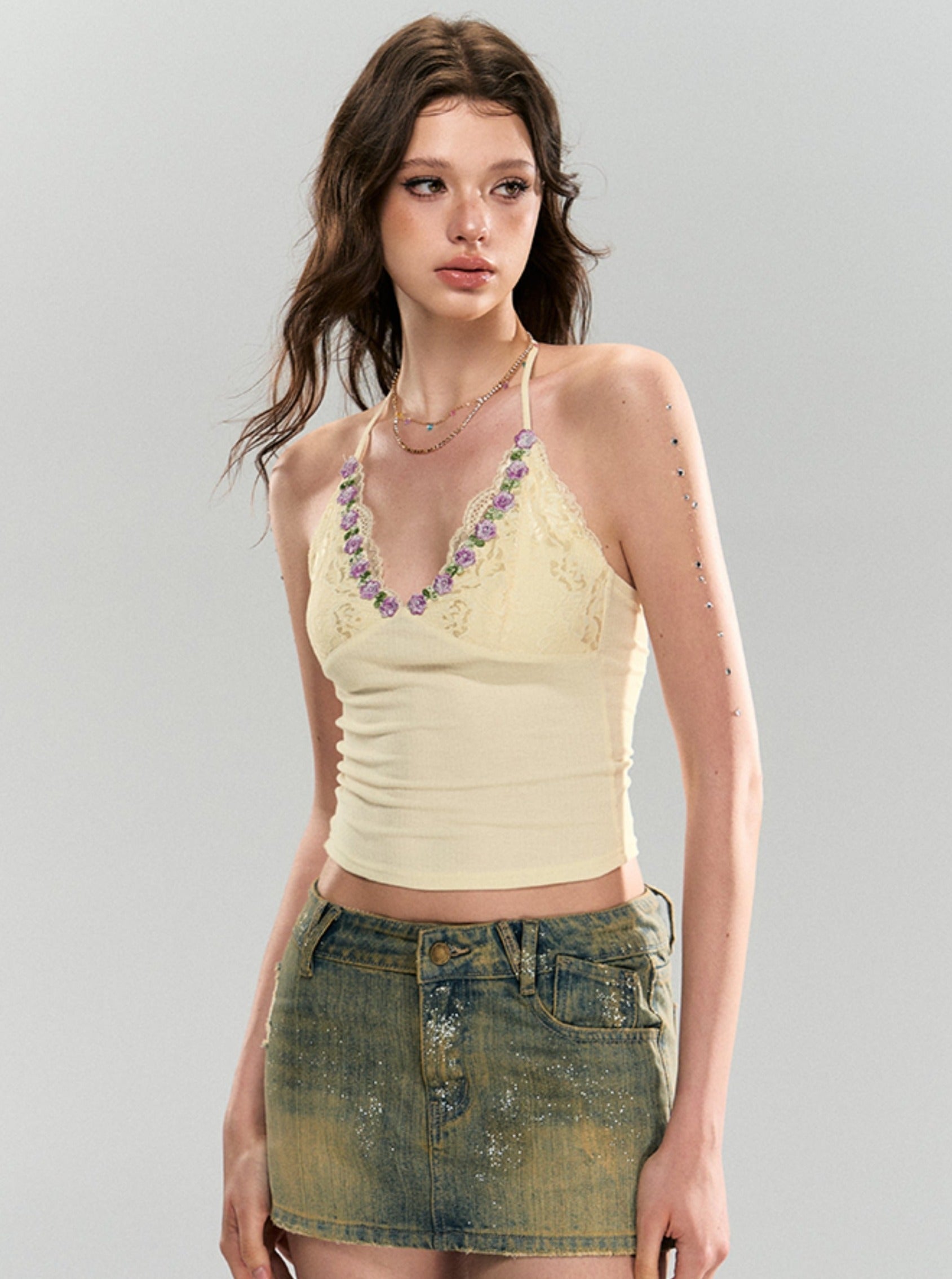 Delannes Denim -Minirock