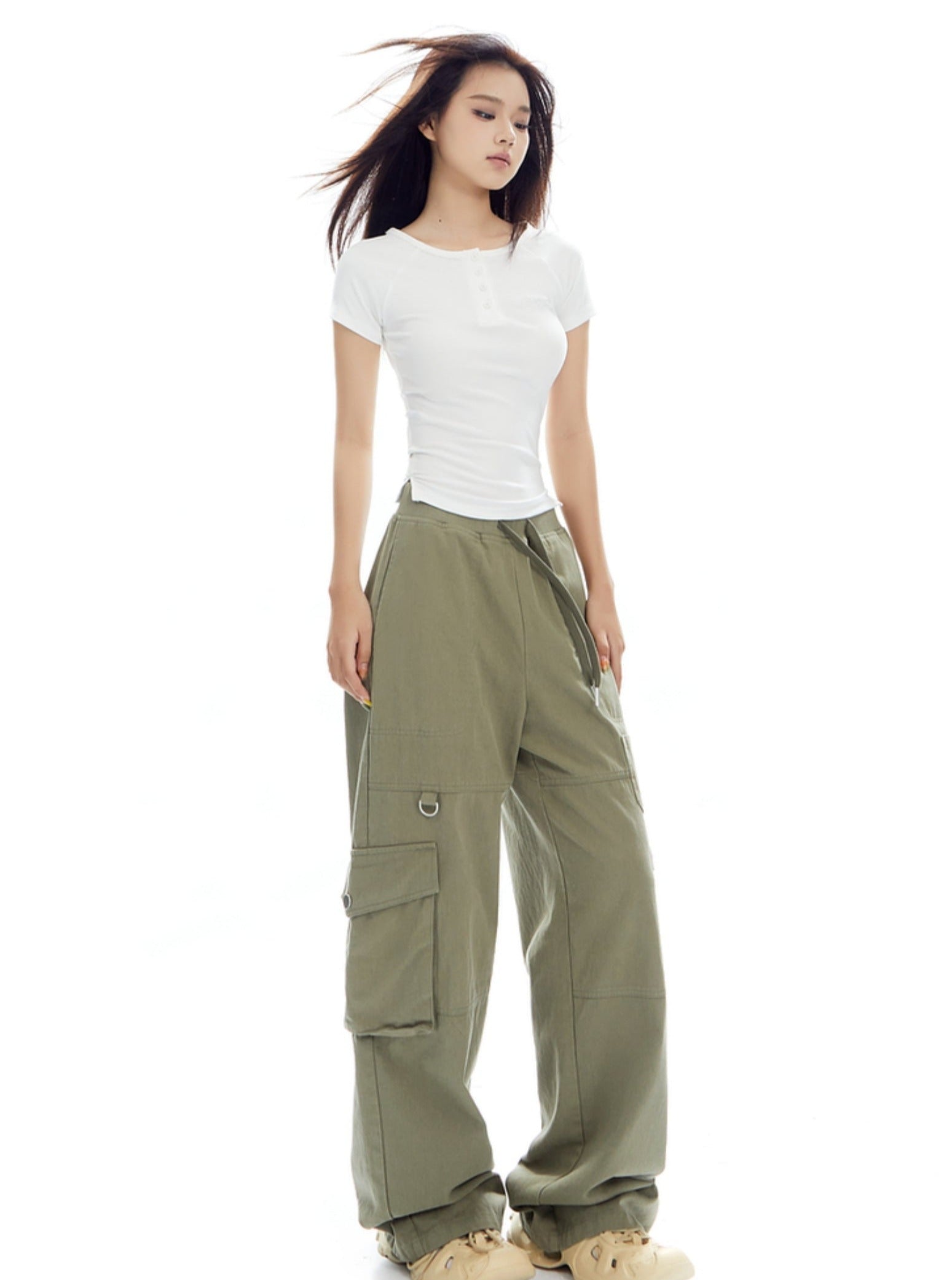 Avena whisper henley tee