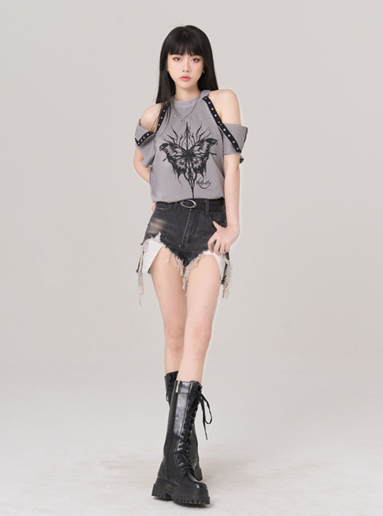 Original Butterfly Short-Sleeved T-Shirt - chiclara