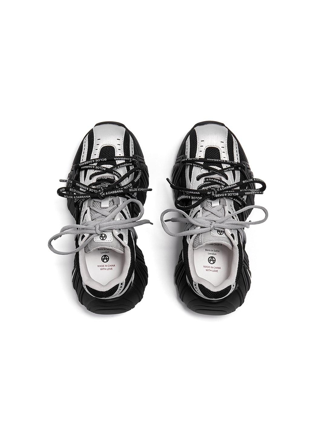 Beige Mesh Cage Runner Sneakers - View 11