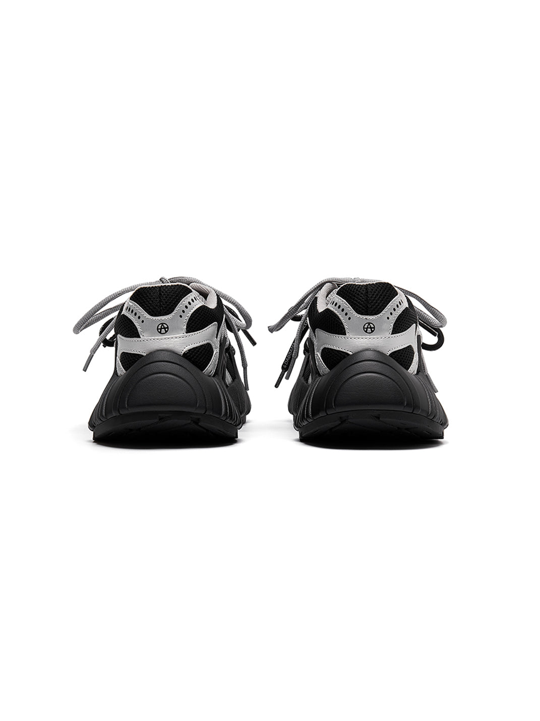 Beige Mesh Cage Runner Sneakers - View 12