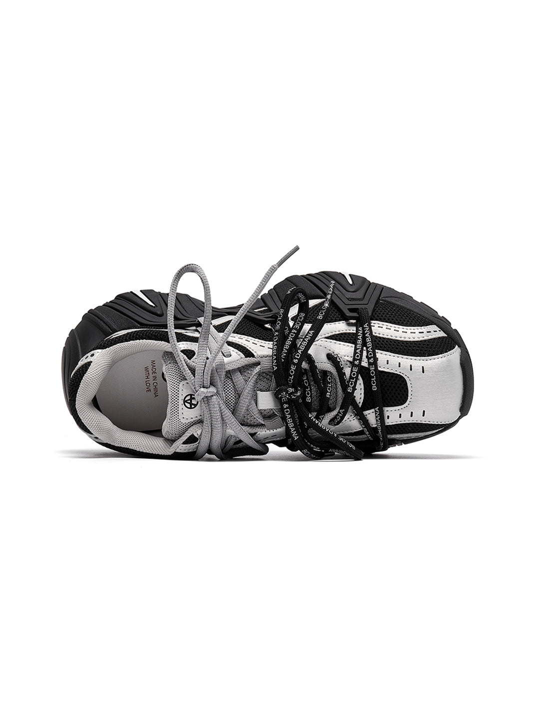 Beige Mesh Cage Runner Sneakers - View 14