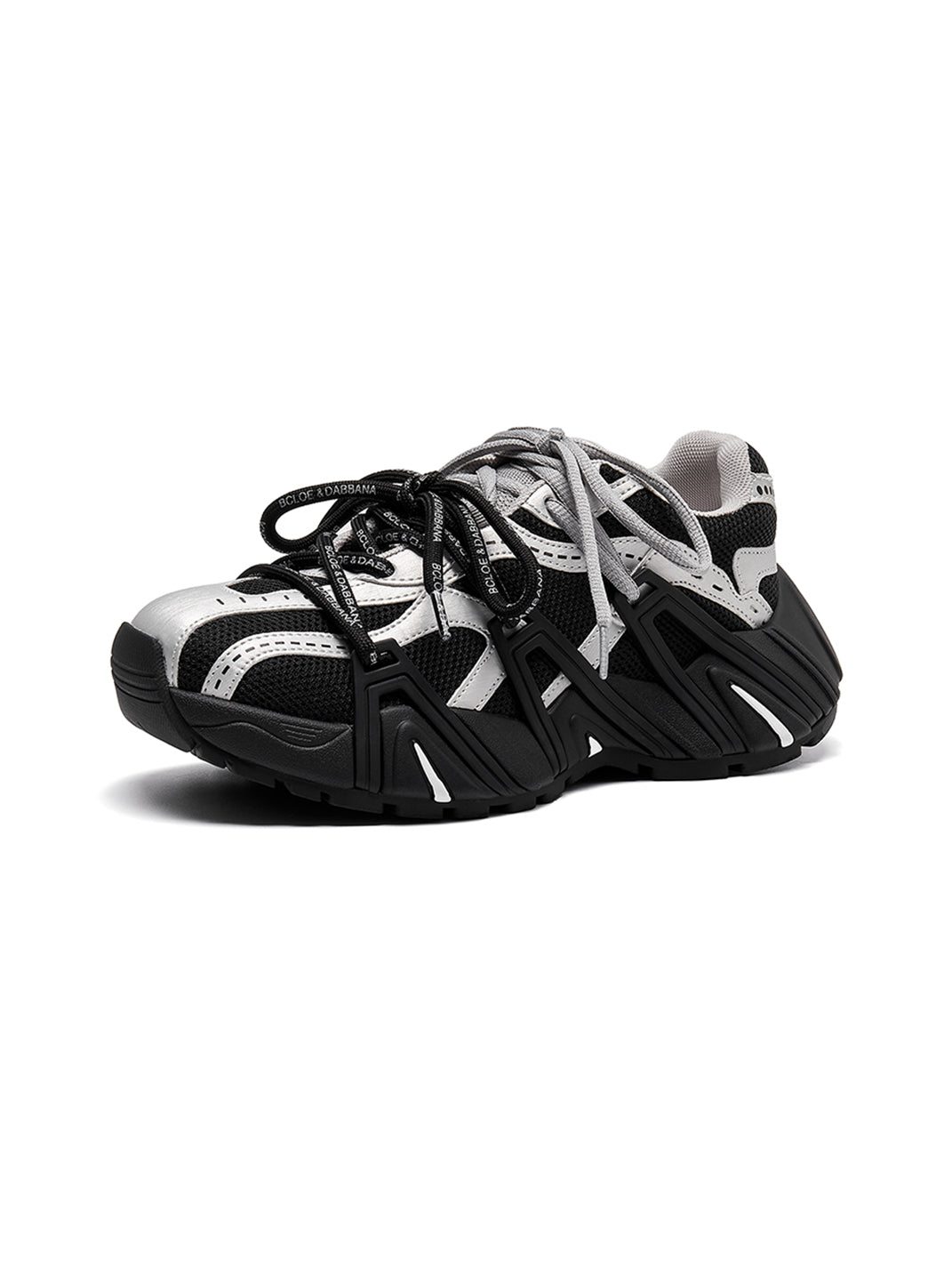 Beige Mesh Cage Runner Sneakers - View 15