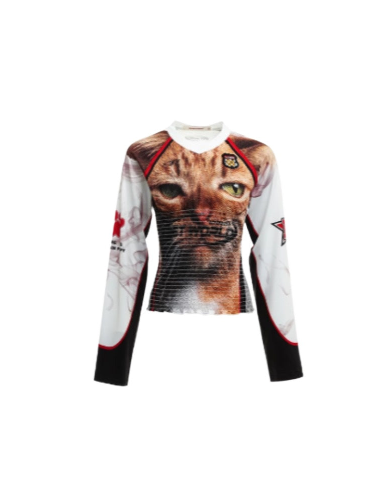 Waist Cable Stitch Sweatshirt