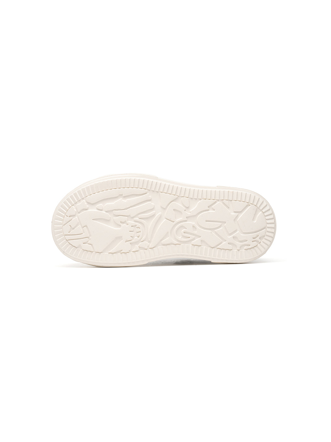 Black Geometric-Sole Platform Sneakers - View 13