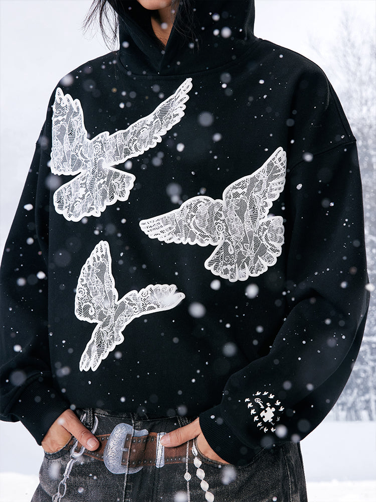 The Lace Dove Statement Hoodie