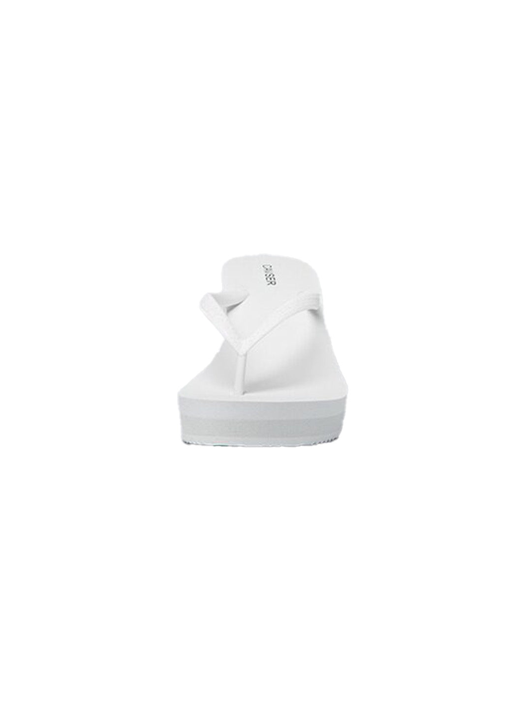Sculpted High-Wedge Toe-Ring Flip-Flops - View 18