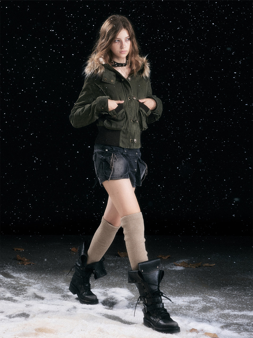 Convertible Eyelet-Strap Riding Boots - View 6