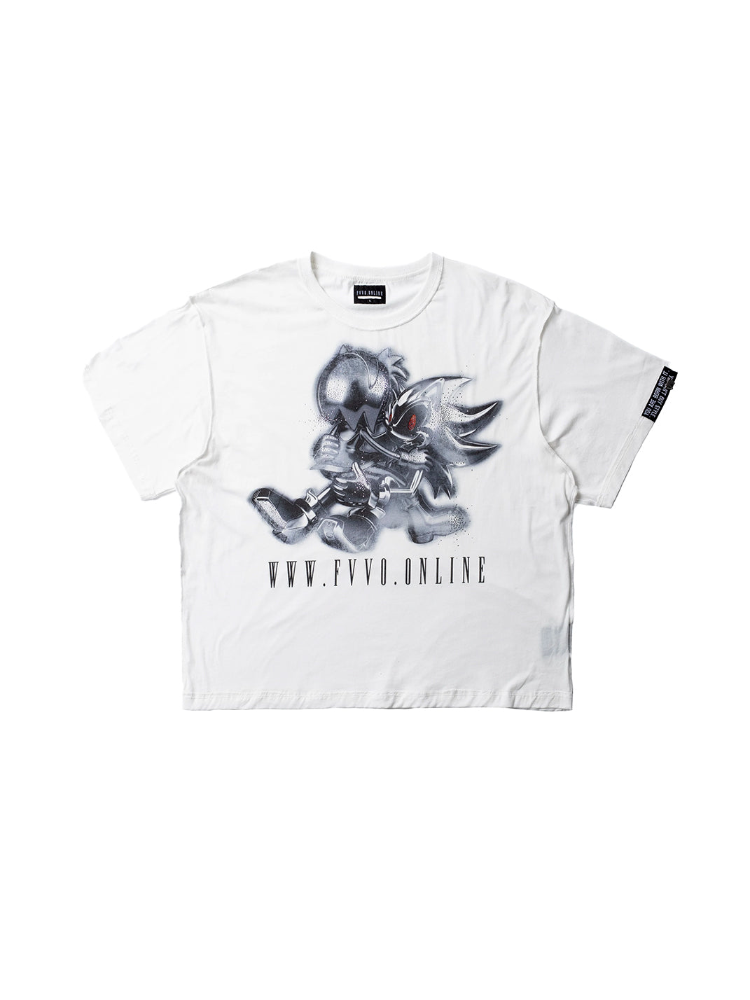 Metallic Creature Graphic Cotton Tee — product view 2
