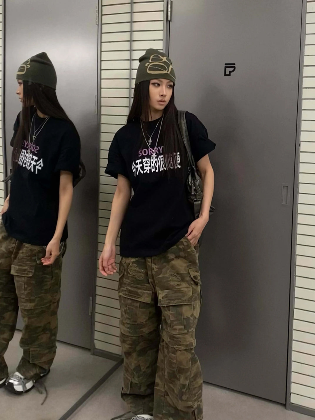 Statement Slogan Heavy Cotton Tee — product view 11