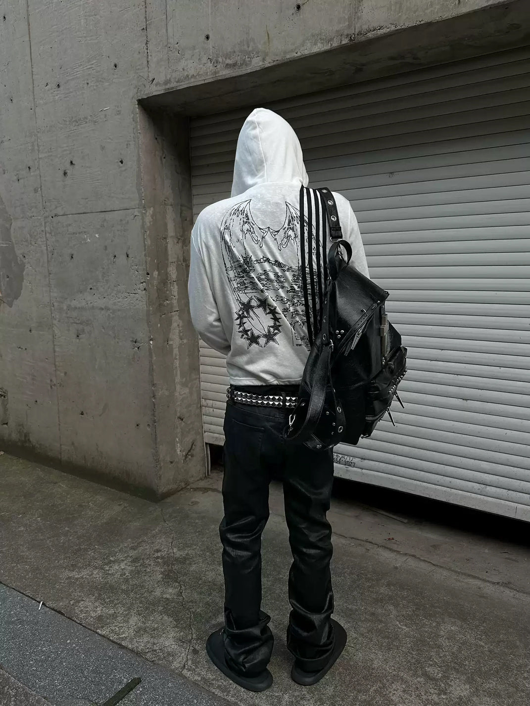 Thorn-Line Thumbhole Zip Hoodie — product view 5
