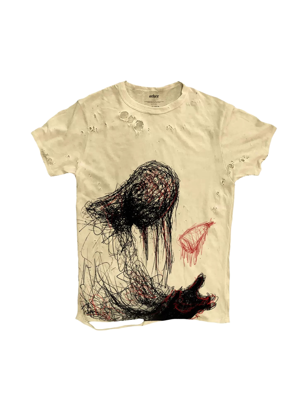 Inkline Cutout Graphic Tee — view 3