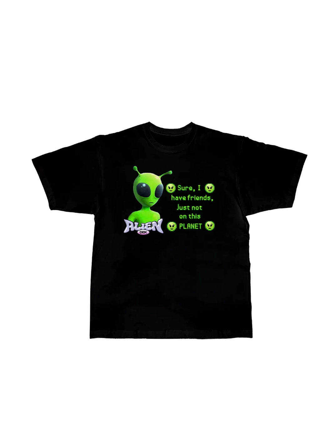 Pixel Visitor Oversized Graphic Tee — view 5