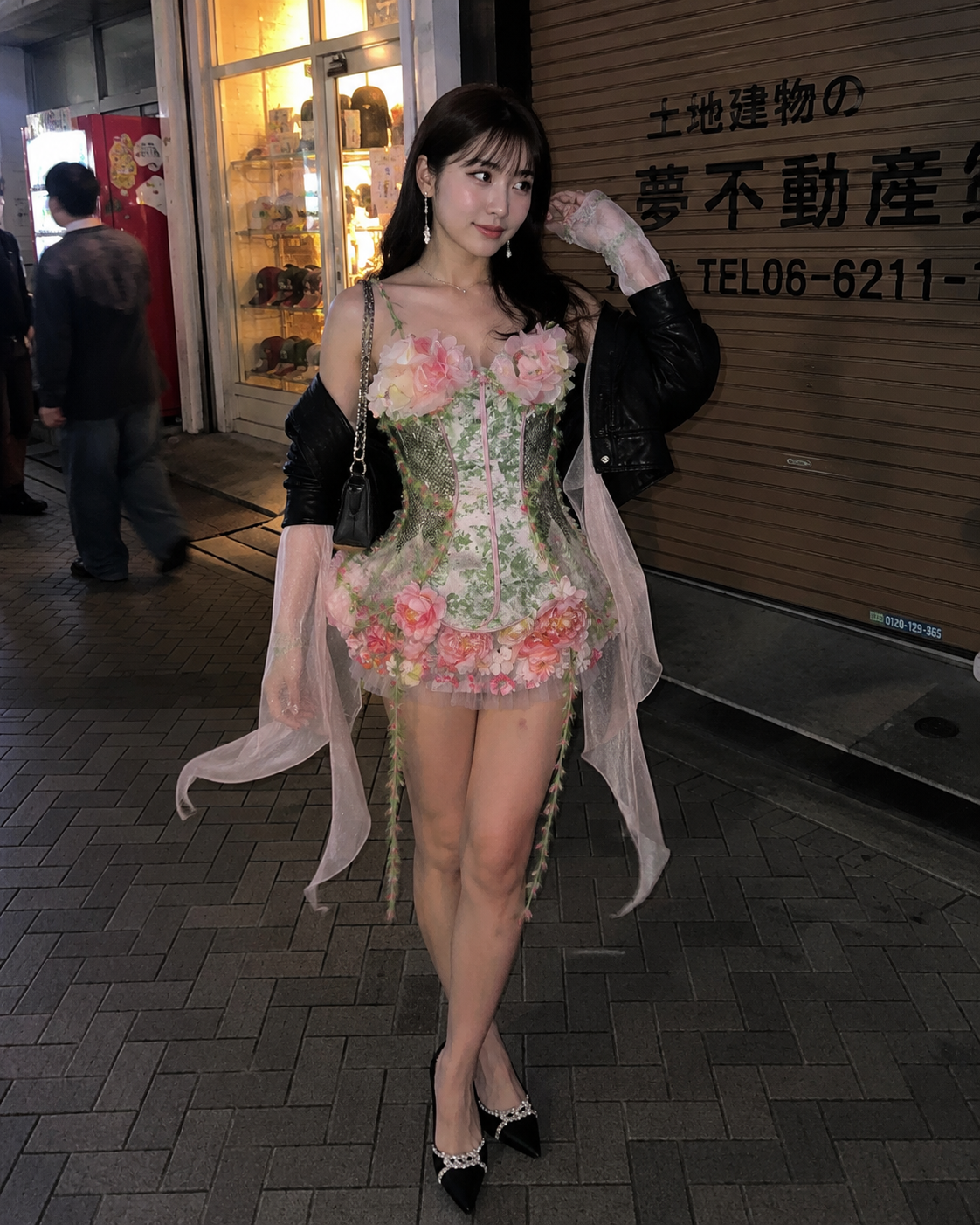 Garden Fairy Floral Dress Set showcase 1