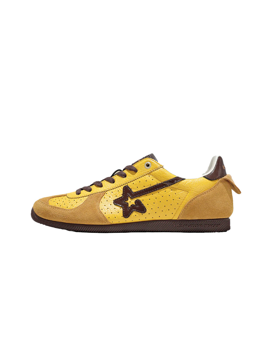 Collegiate Suede Low-Profile Trainers
