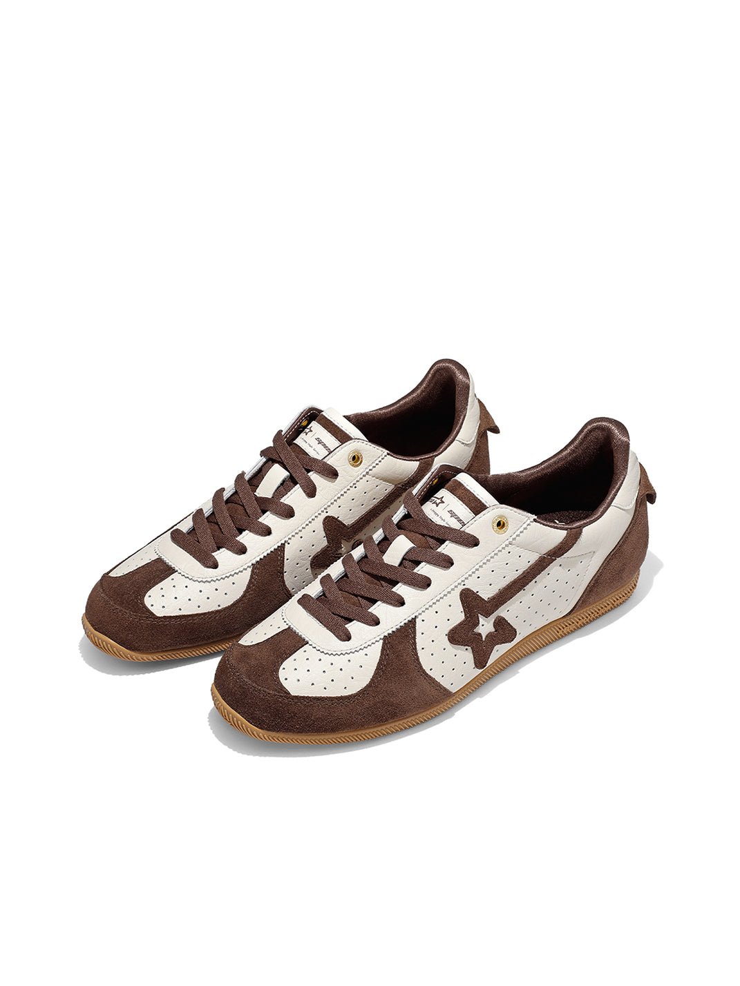 Collegiate Suede Low-Profile Trainers - View 11