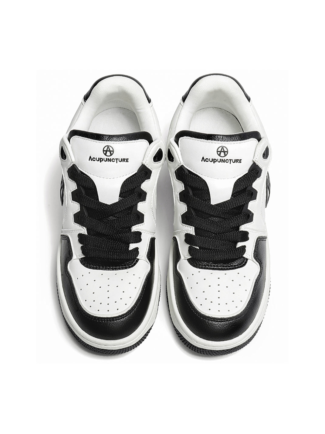 Circle-Logo Colorblock Skate Sneakers - View 7