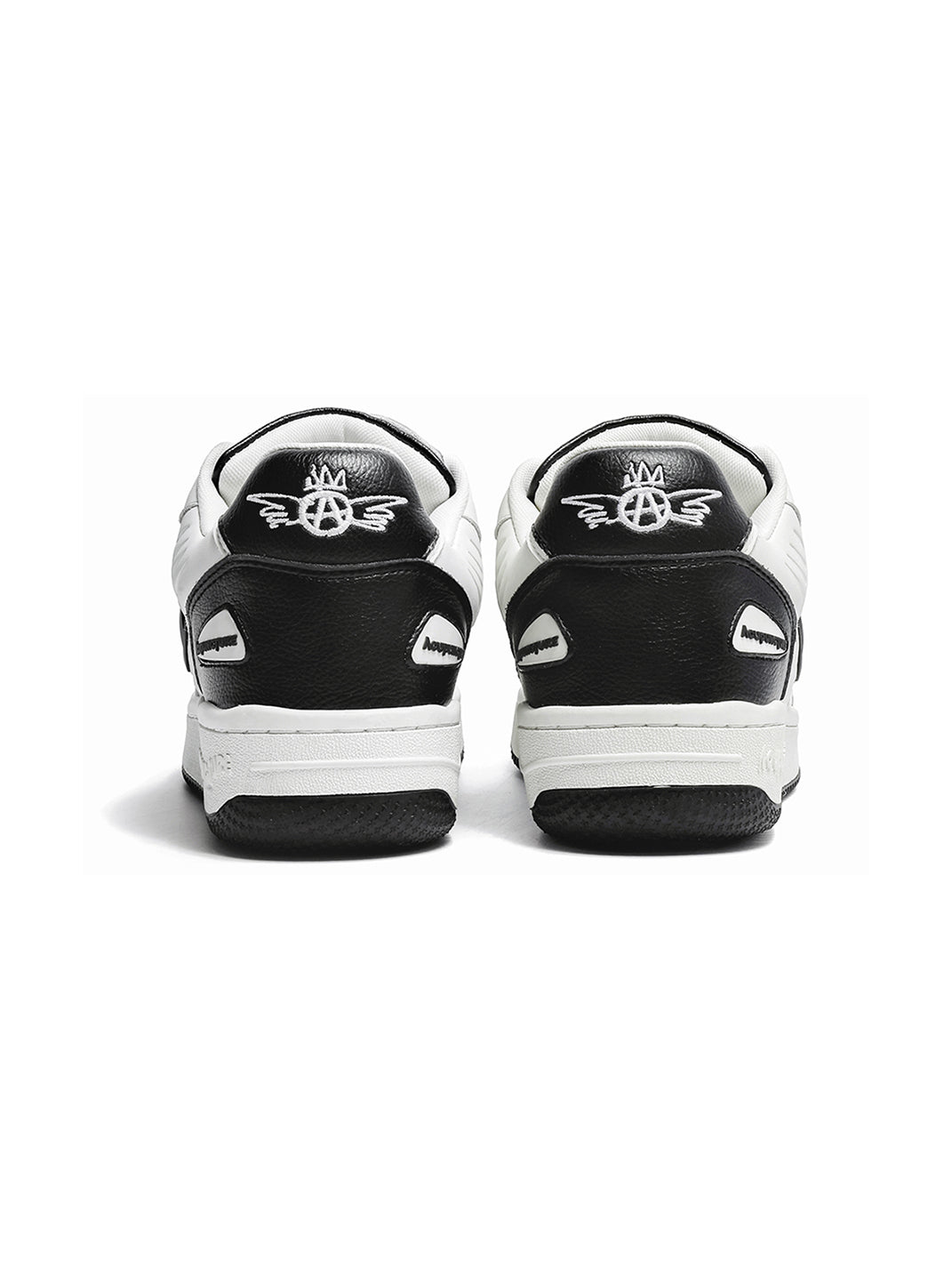 Circle-Logo Colorblock Skate Sneakers - View 9