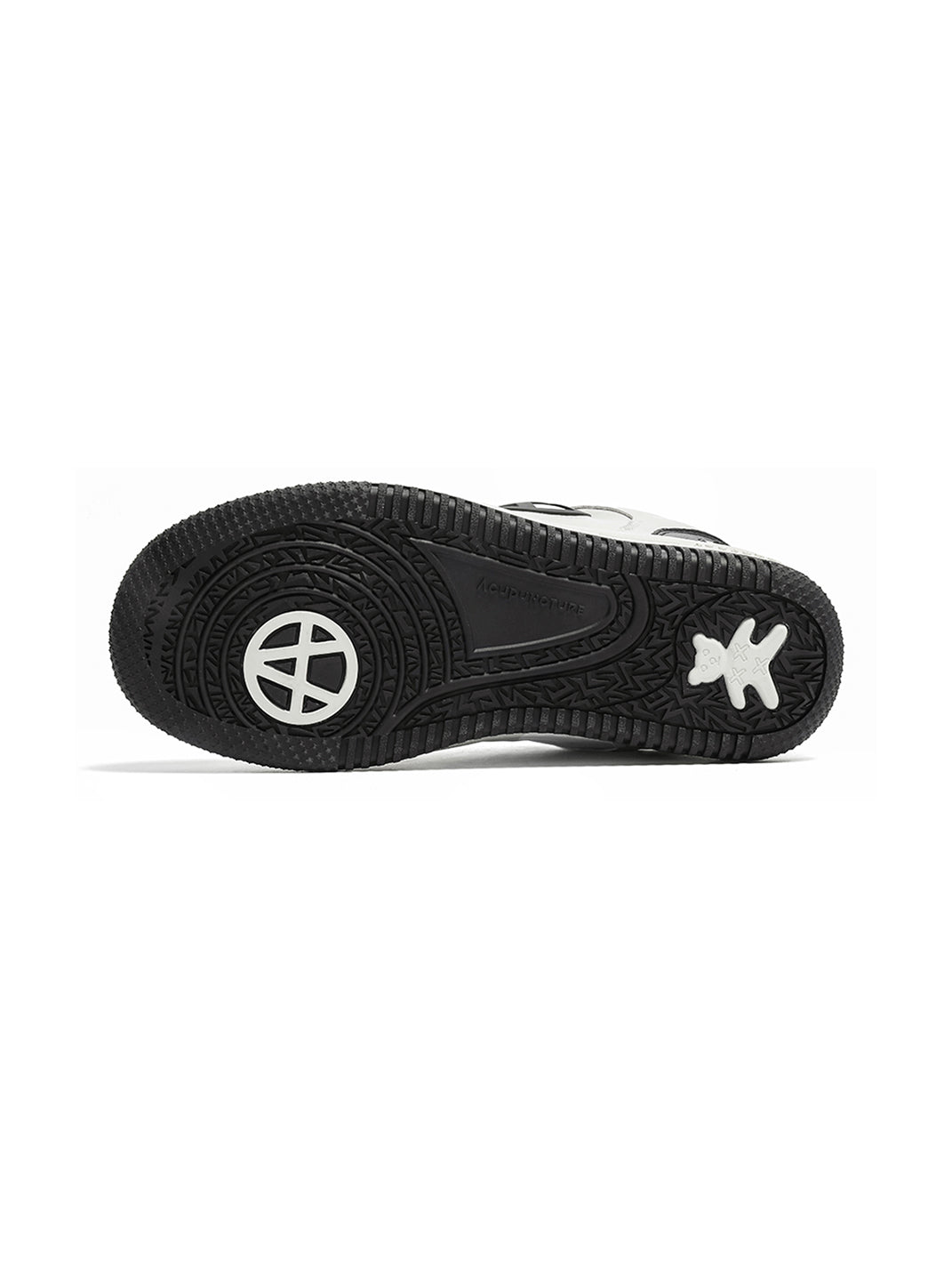 Circle-Logo Colorblock Skate Sneakers - View 11