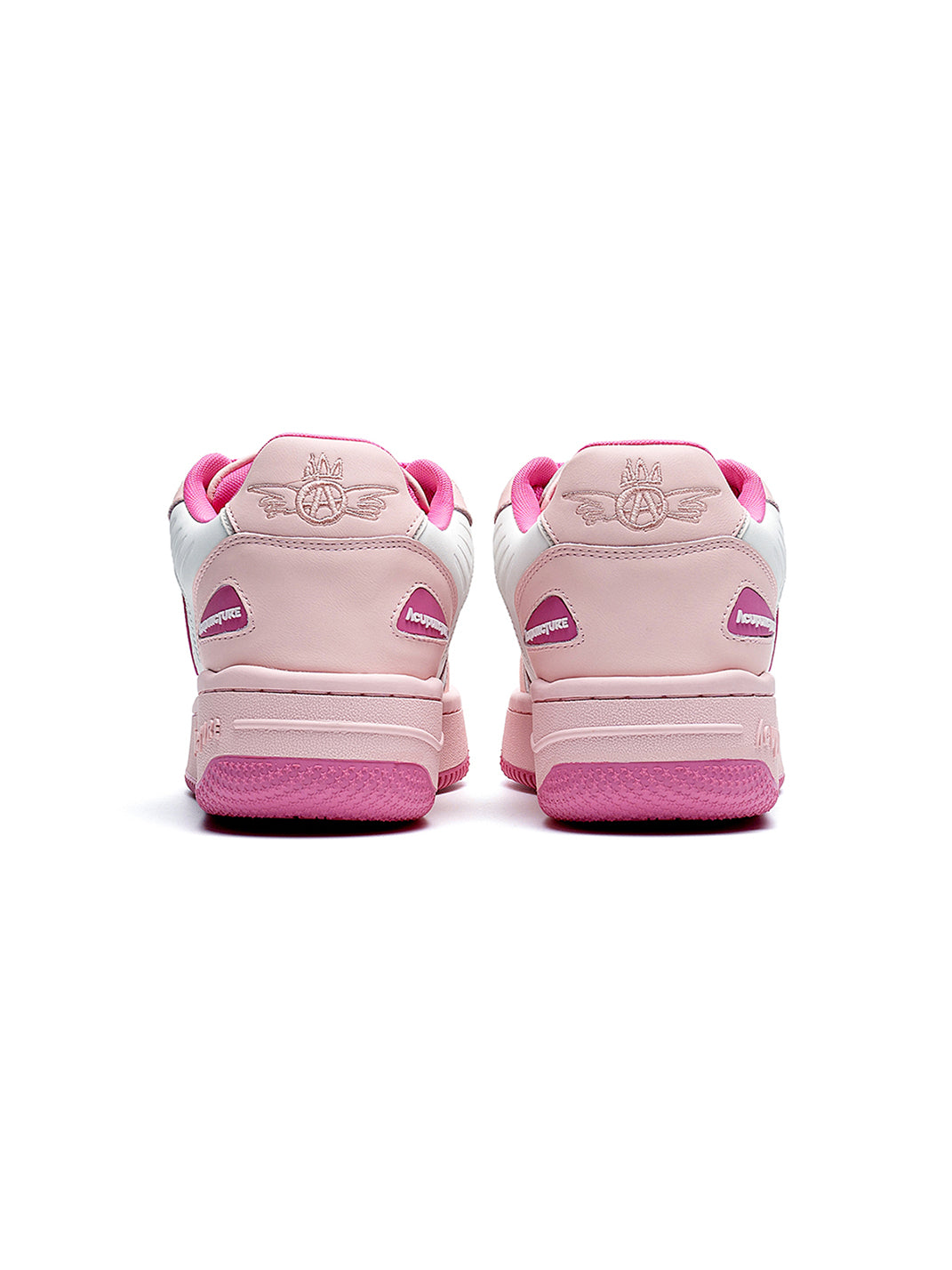 Circle-Logo Colorblock Skate Sneakers - View 28