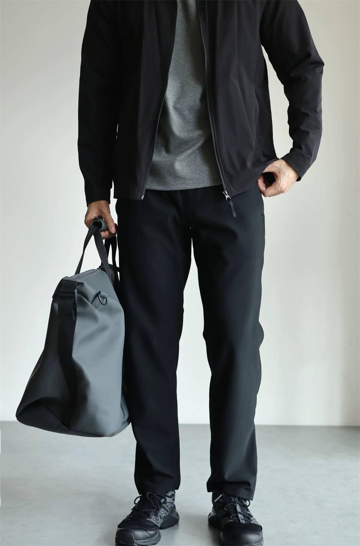 Stretch Travel Pants with Zip Hems product view 4