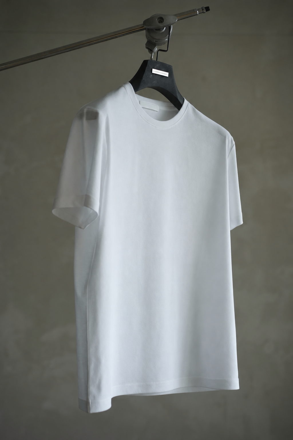 Fine Cotton Fitted Crewneck Tee product view 3