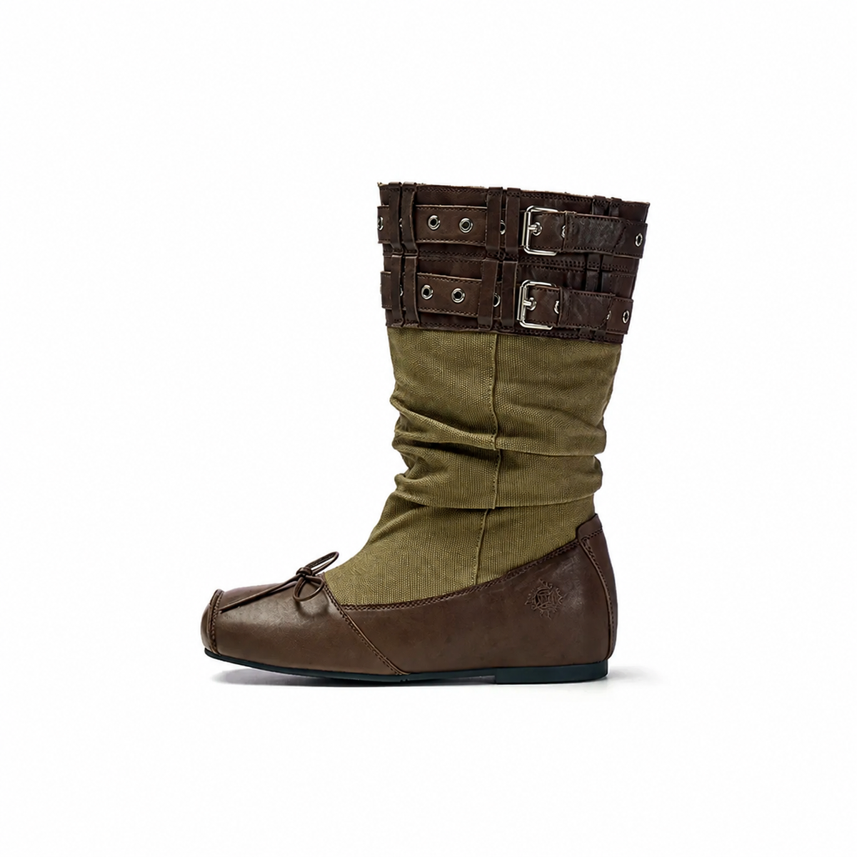 Buckle-Cuff Slouch Ballet Boots product view 2