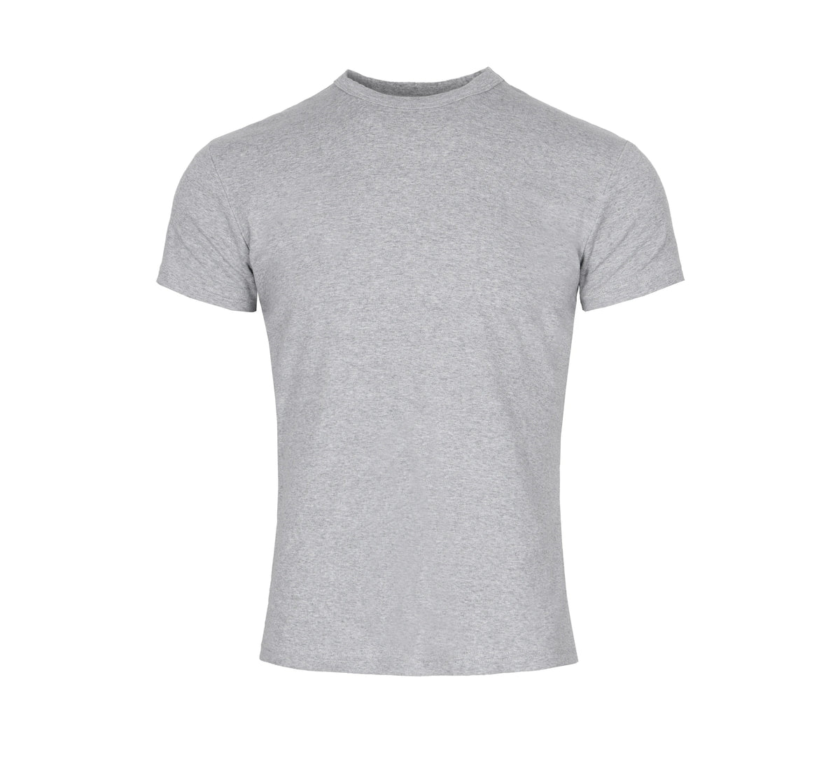 Contoured Stretch Cotton Crewneck Tee product view 6