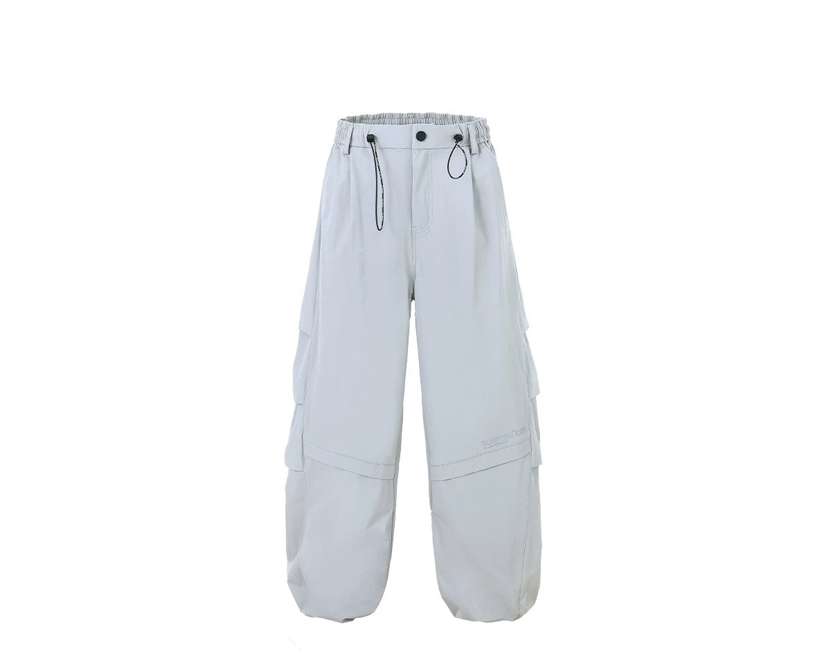 Drawstring Multi-Pocket Cargo Pants product view 3