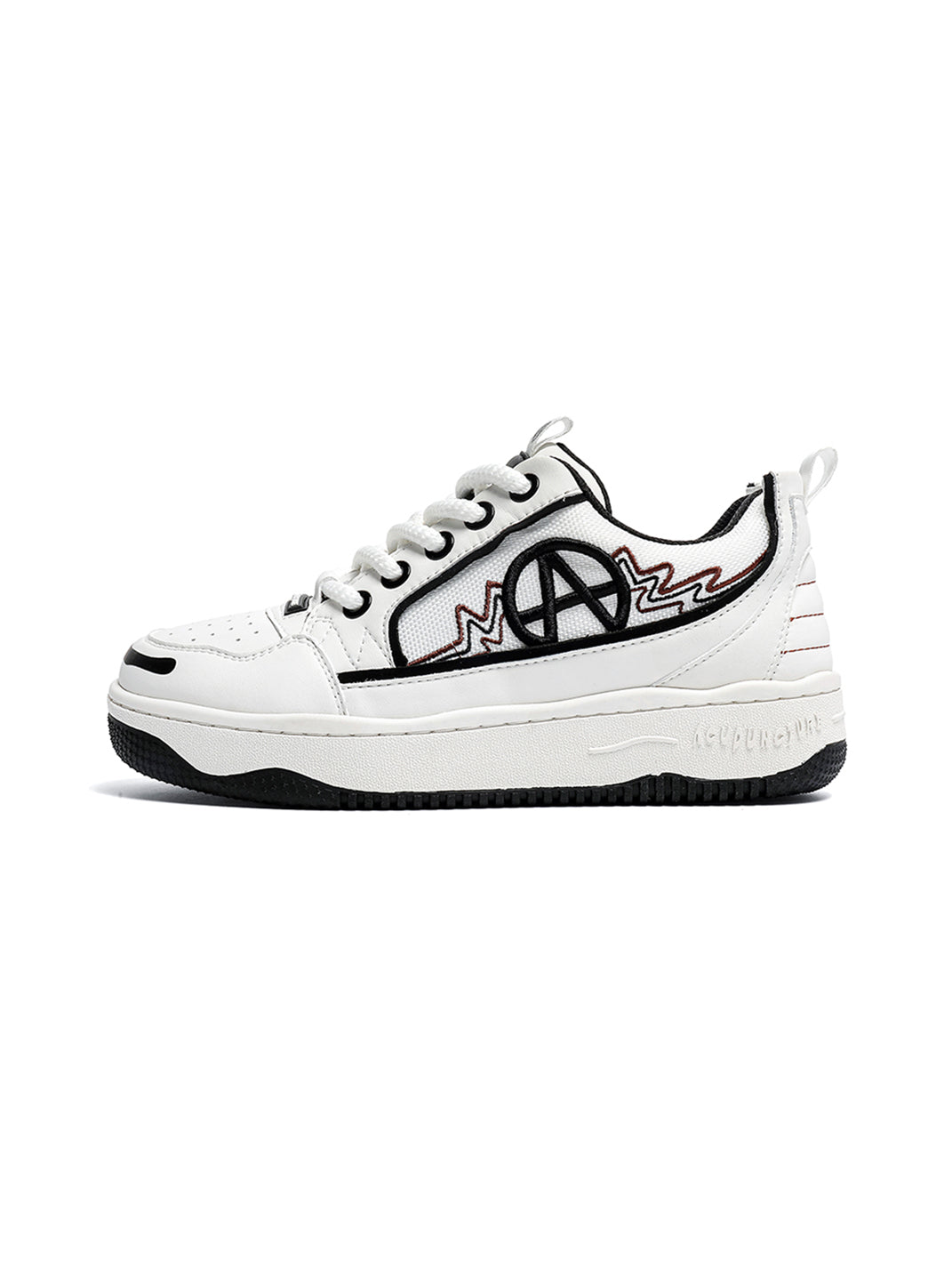 Colorblock Graphic Skate Sneakers - View 20