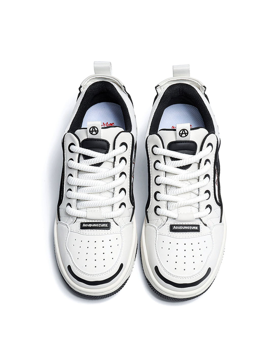 Colorblock Graphic Skate Sneakers - View 26