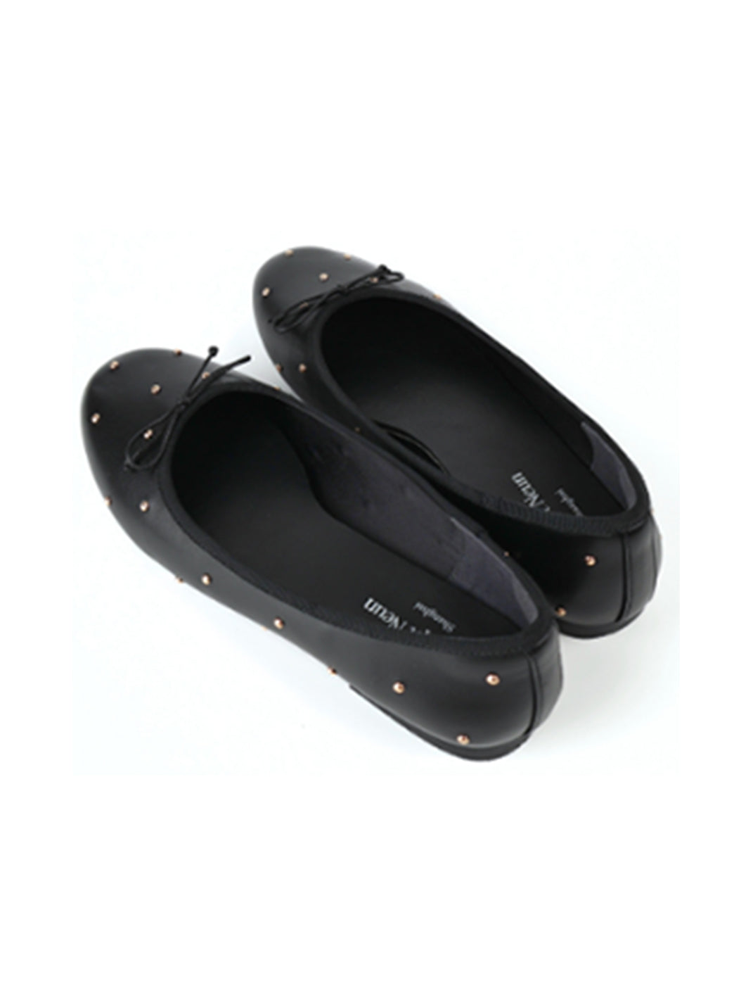 Studded Soft-Bow Ballet Flats - View 6