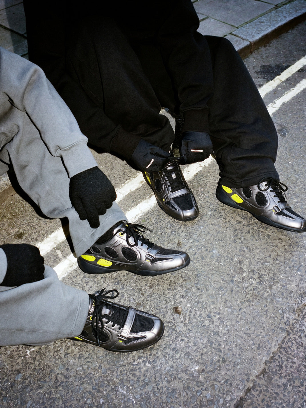 Retro Colorblock Low-Profile Sneakers - View 2