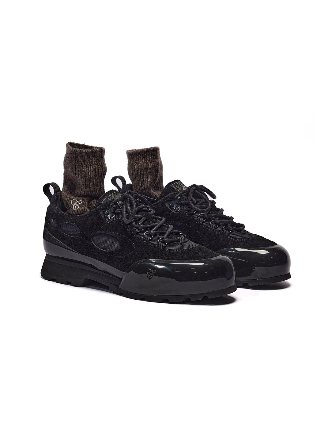 Suede Chunky Low-Top Sneakers - View 5