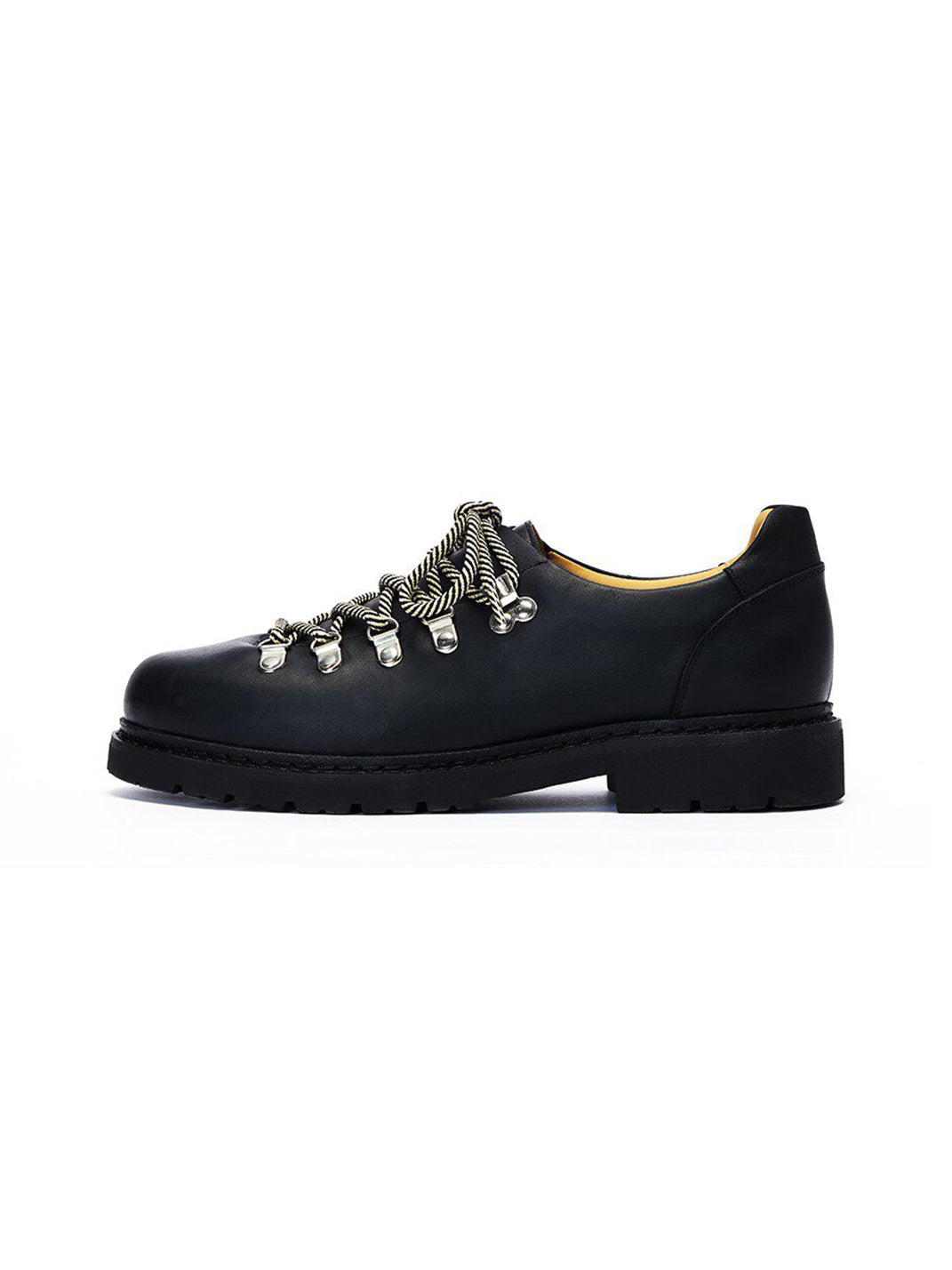 Textured Suede Metal-Eyelet Derby Shoes