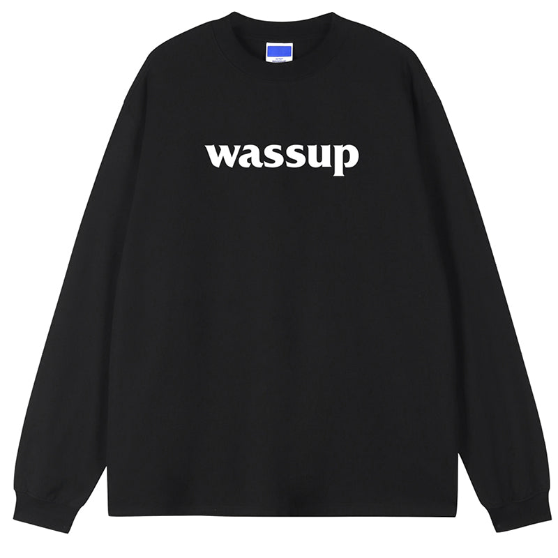 Classic Basic Logo Printed Long Sleeved Tee - chiclara