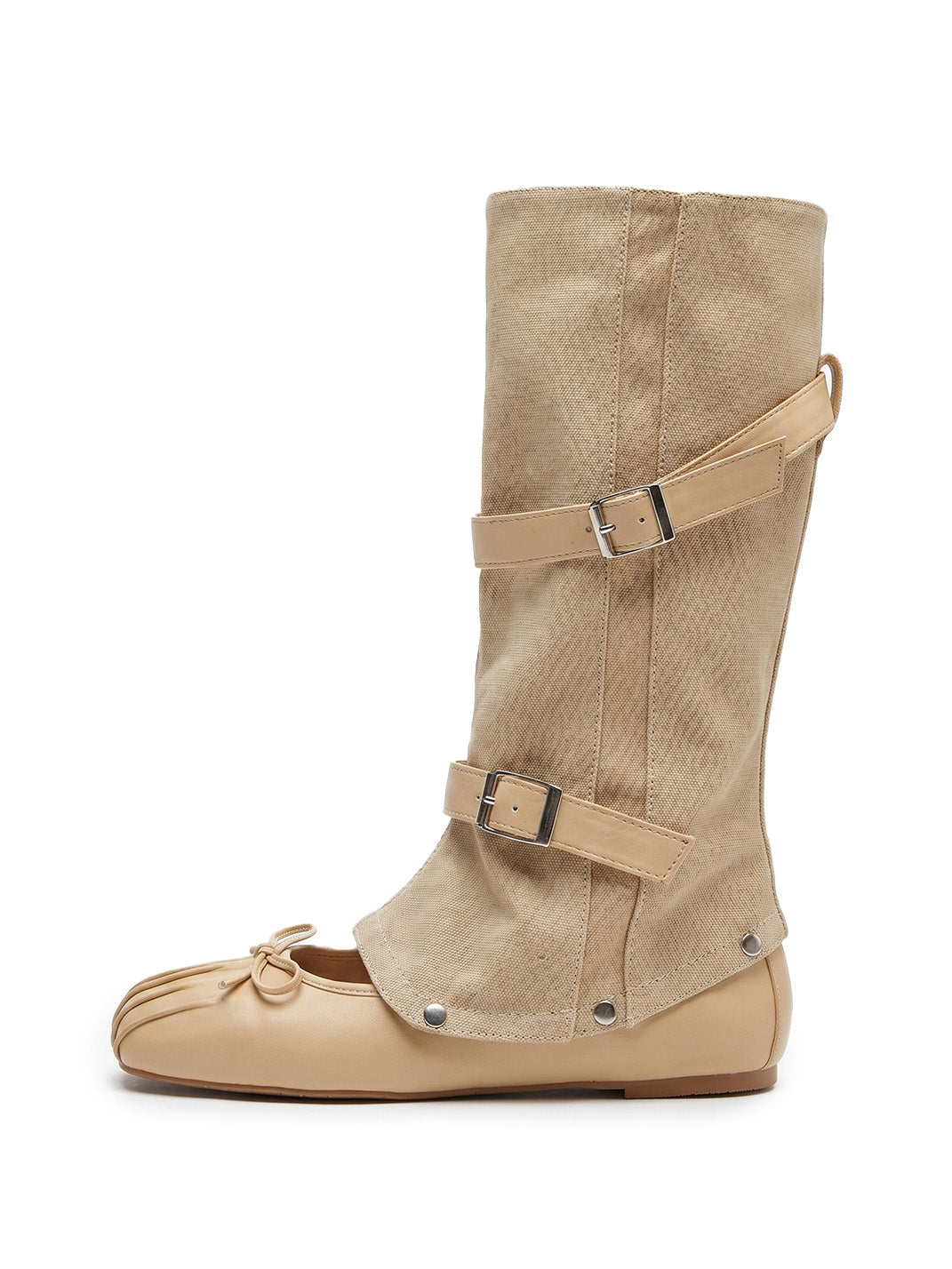 Detachable Gaiter Ballet Boots