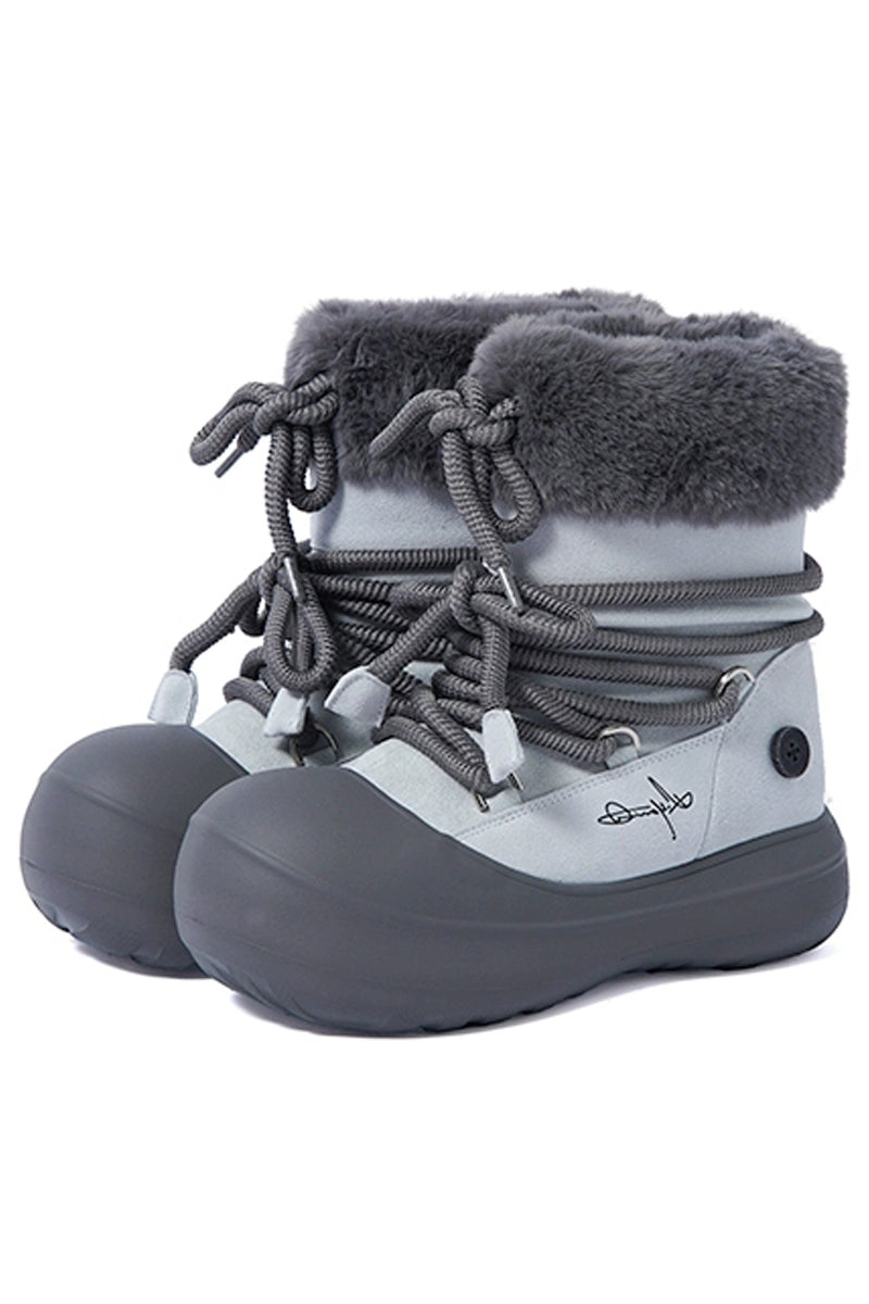 Fur Trim Winter Snow Boots