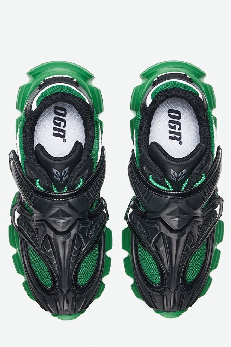 Warrior Platform Chunky Sneakers