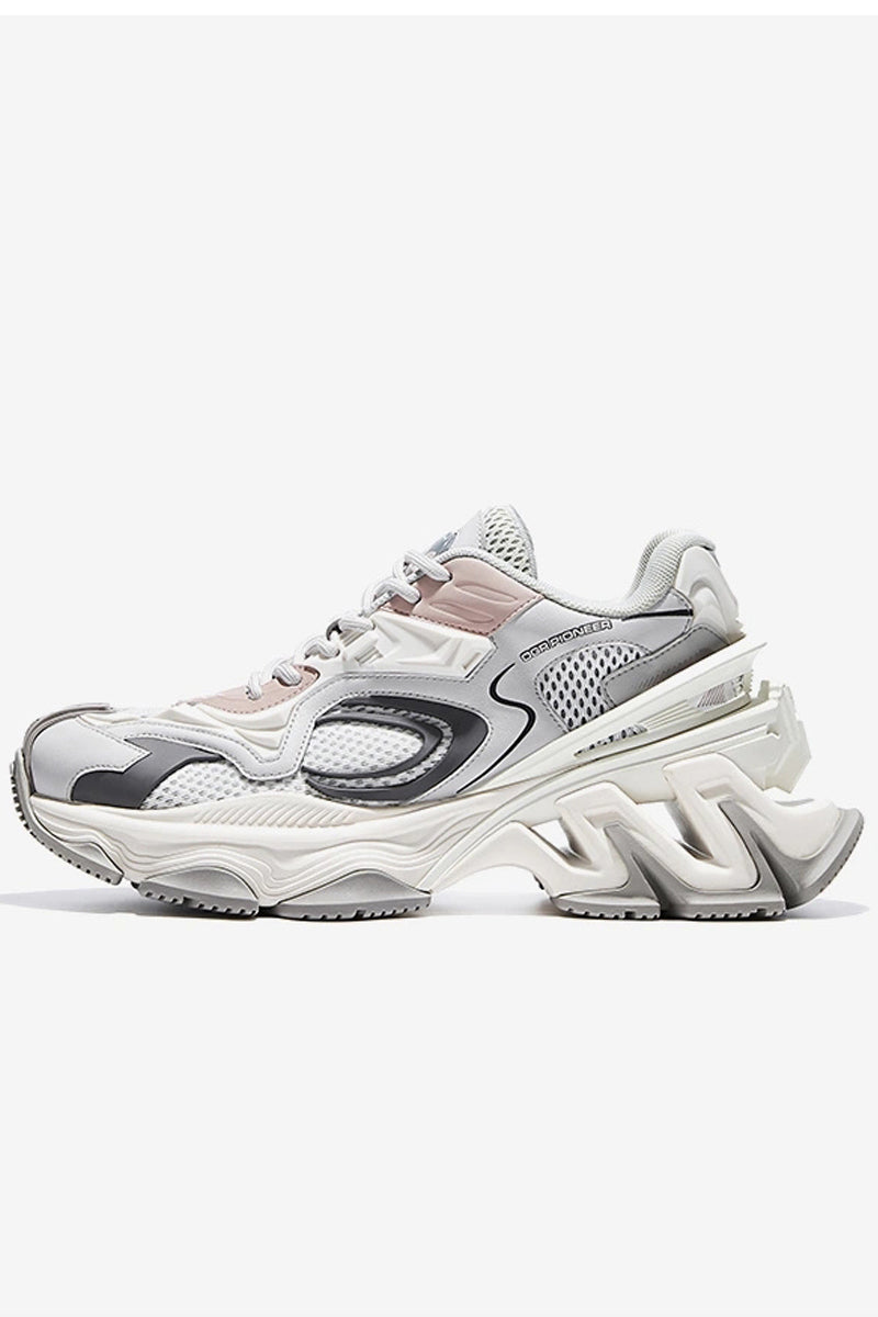Pioneer Metallic Chunky Platform Sneakers