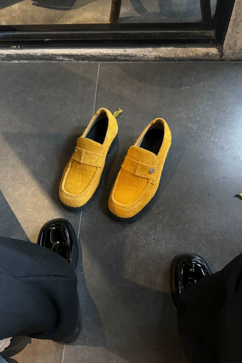 Patent Leather Penny Loafers
