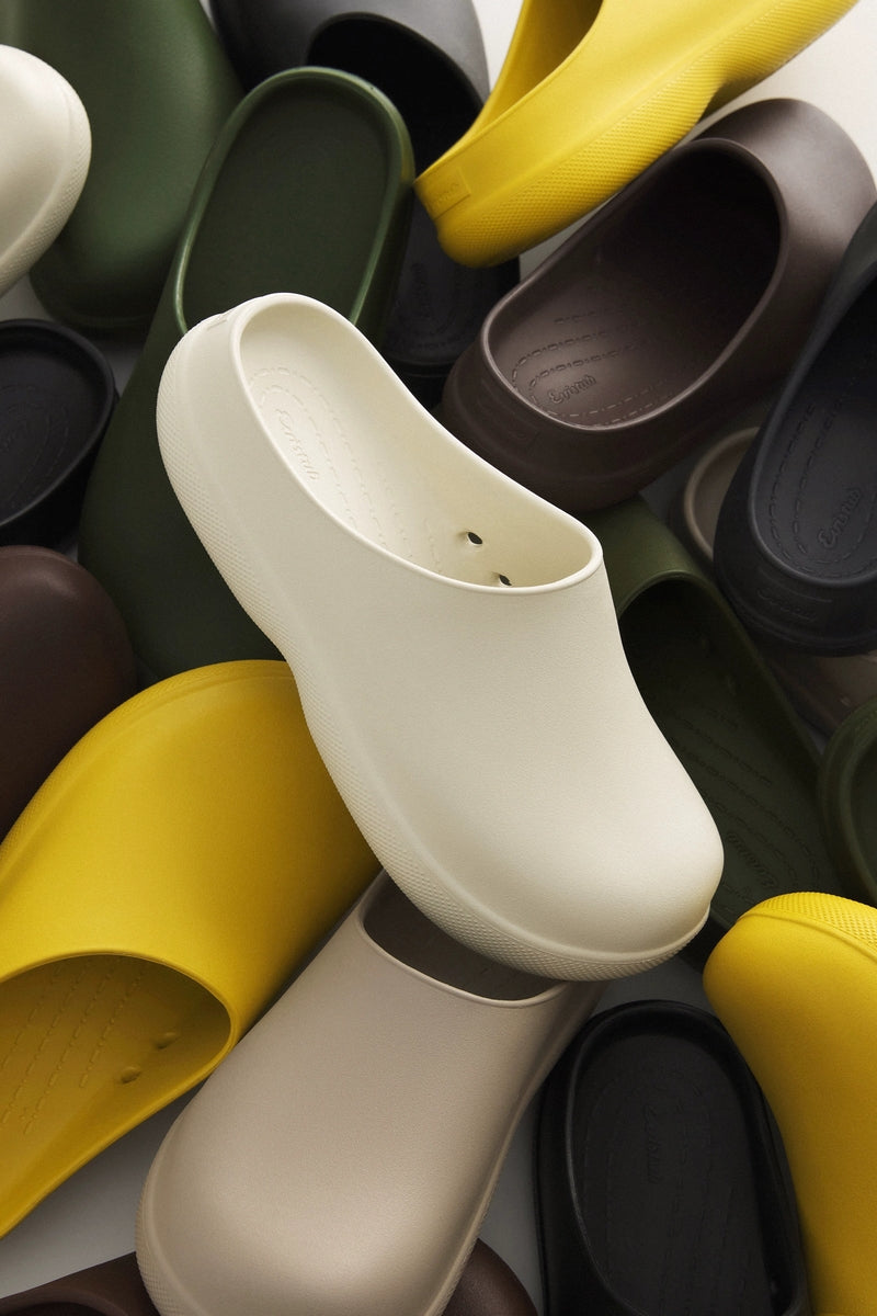 Waterproof Rubber Slip-On Clogs