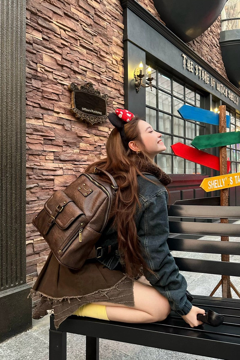 Vintage Mini Adventure Backpack
