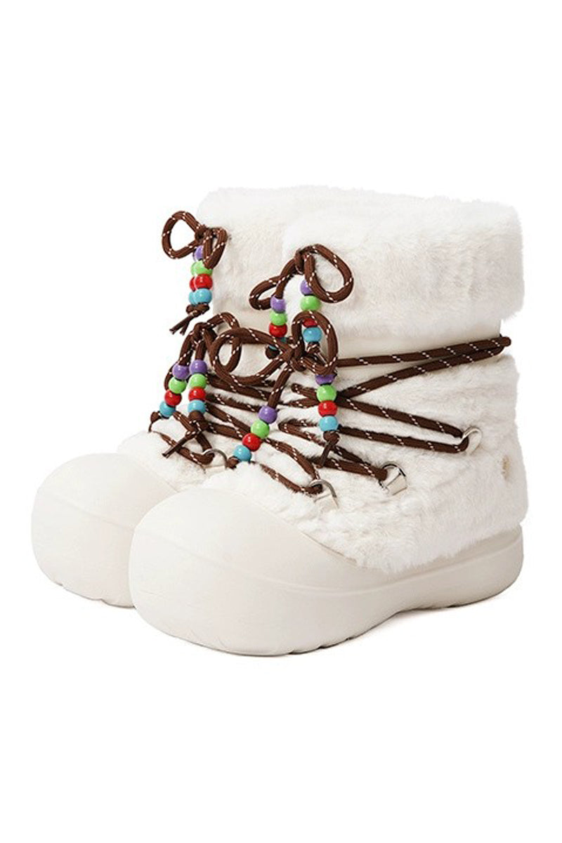 Fleece Lined Suede Winter Boots