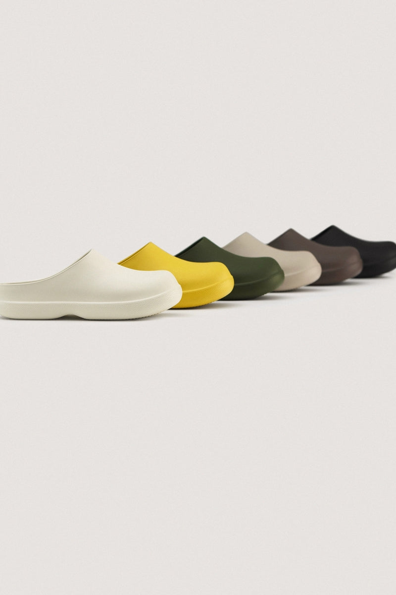 Waterproof Rubber Slip-On Clogs