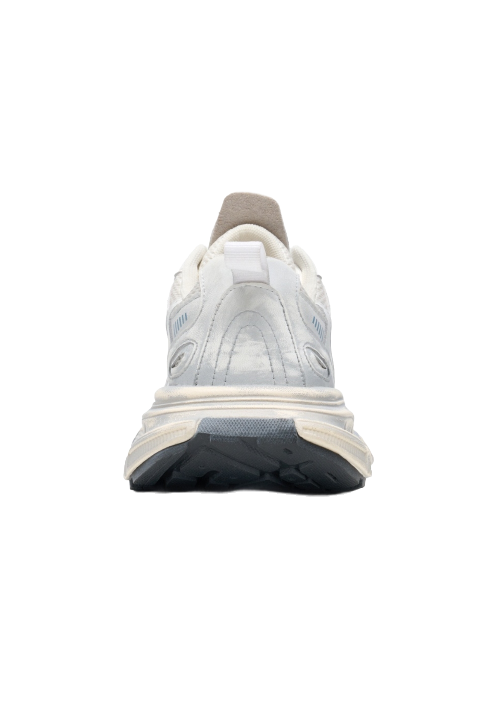 Metallic Mesh Sculpted-Sole Runner Sneakers - View 12