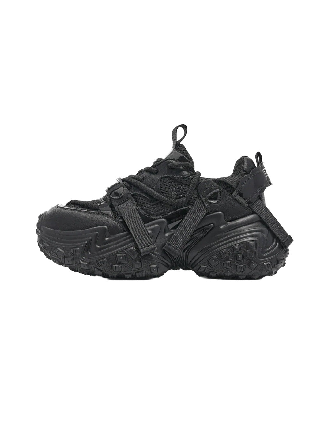 Racing-Tread Chunky Sport Sneakers