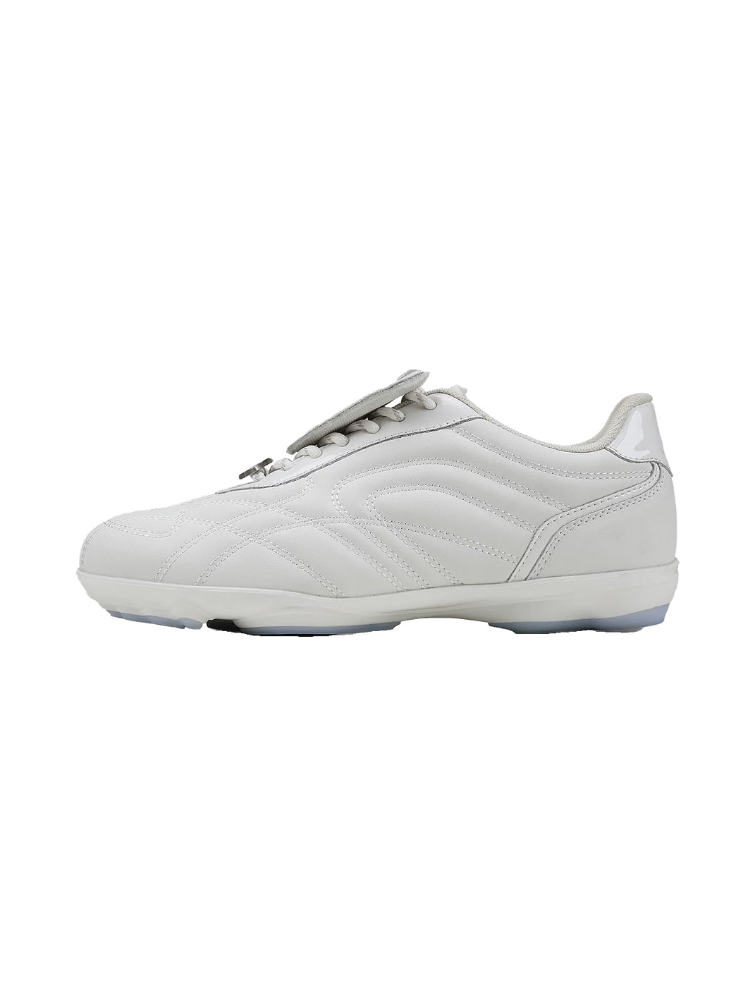 Foldover-Tongue Suede Low-Profile Lace-Up Trainers - view 6