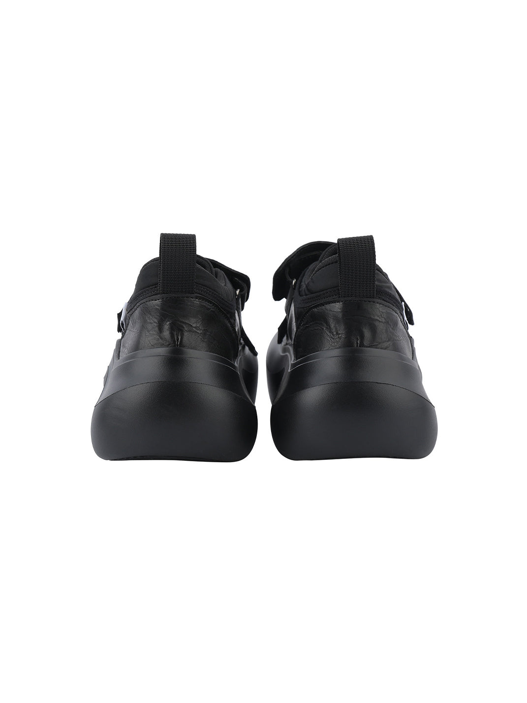 Triple-Strap Sculpted Platform Shoes - View 15